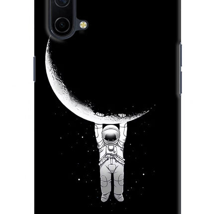 Moon Space Oneplus Nord CE 5G Hard Case Back Cover by Casekaro