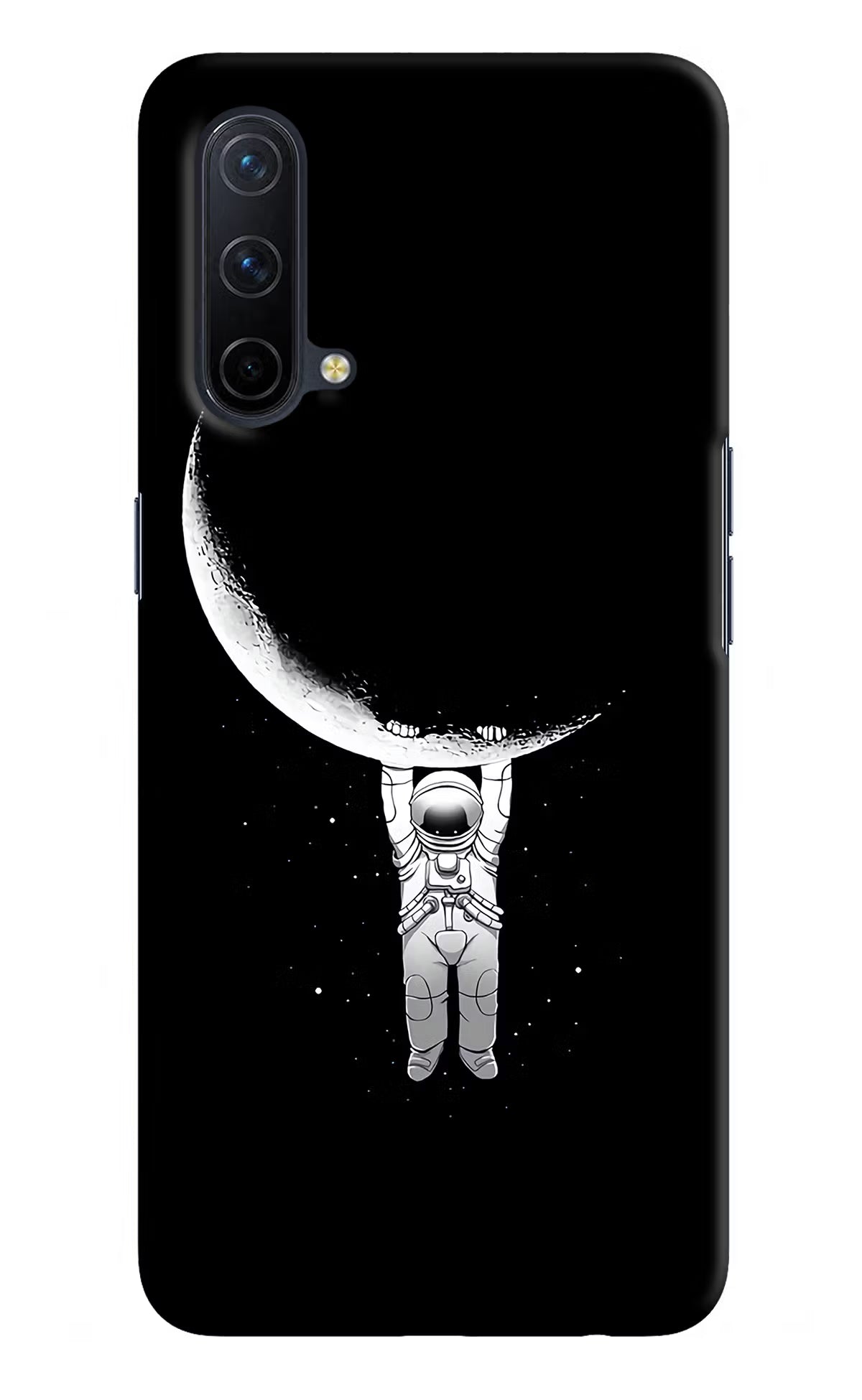 Moon Space Oneplus Nord CE 5G Hard Case Back Cover by Casekaro