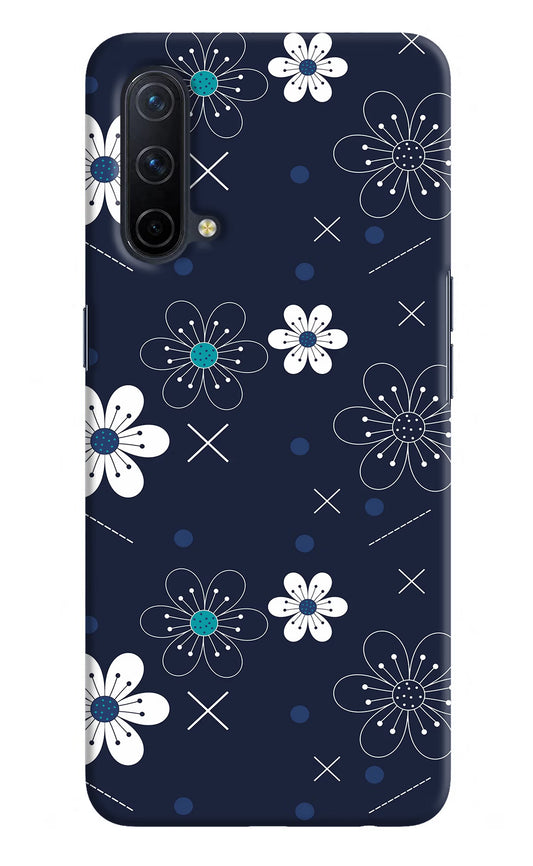 Flowers Oneplus Nord CE 5G Hard Case Back Cover by Casekaro