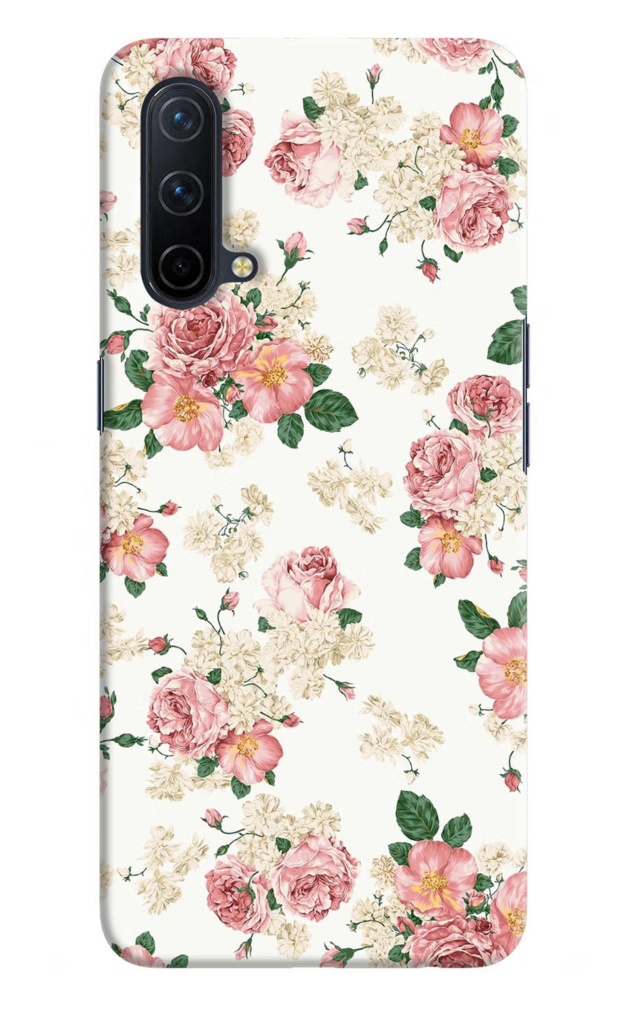 Flowers Oneplus Nord CE 5G Back Cover, Hard case