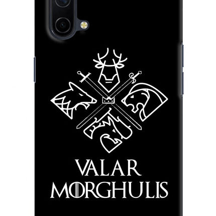 Valar Morghulis | Game Of Thrones Oneplus Nord CE 5G Hard Case Back Cover by Casekaro
