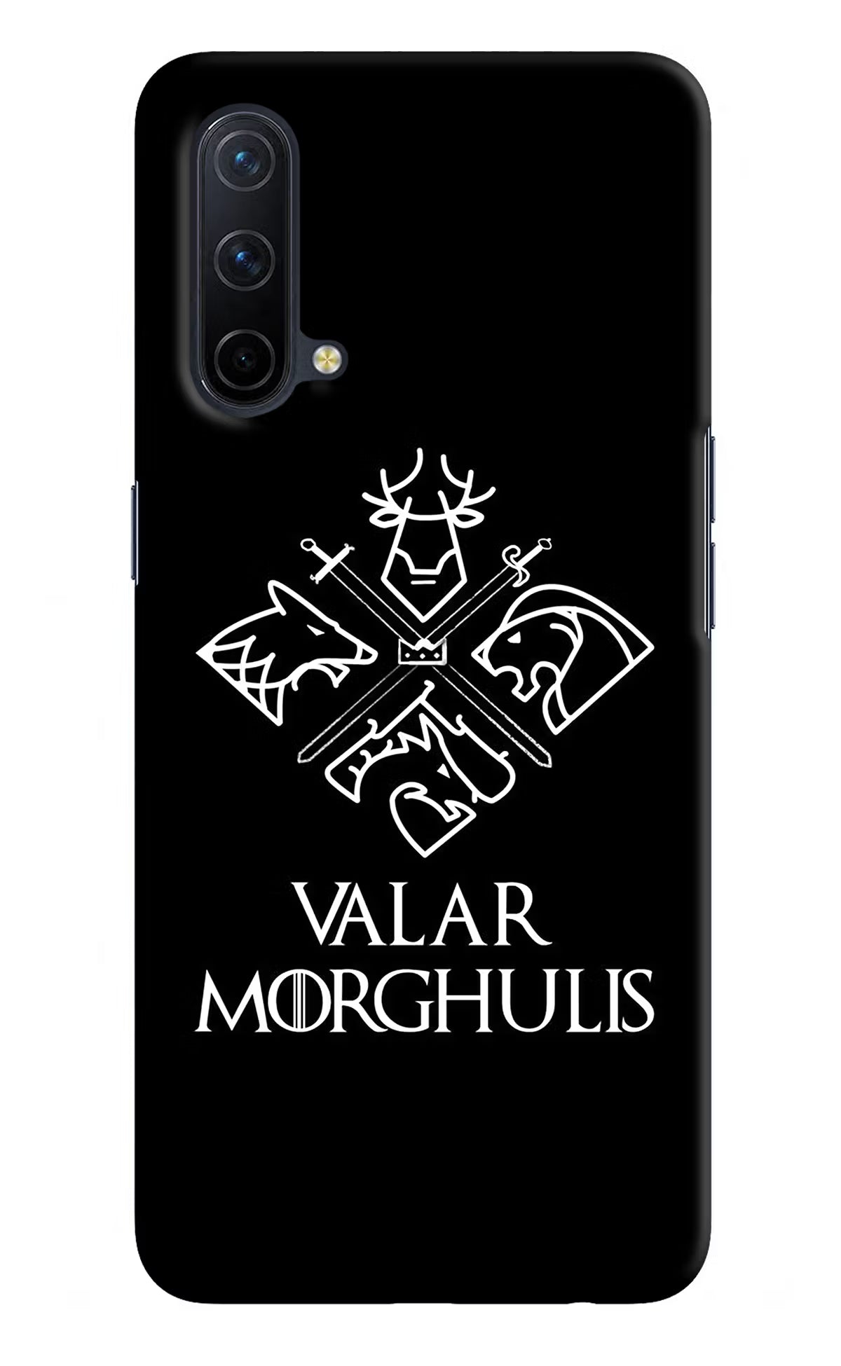 Valar Morghulis | Game Of Thrones Oneplus Nord CE 5G Hard Case Back Cover by Casekaro
