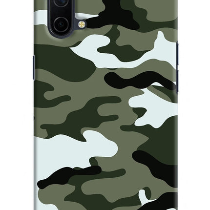 Camouflage Oneplus Nord CE 5G Hard Case Back Cover by Casekaro