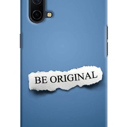 Be Original Oneplus Nord CE 5G Hard Case Back Cover by Casekaro
