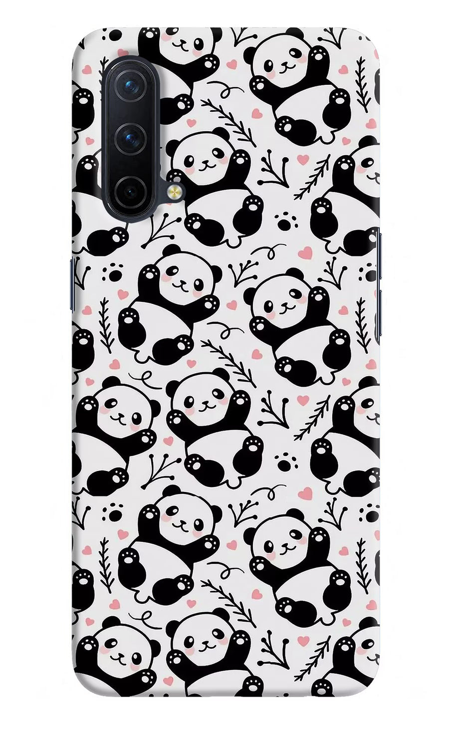 Cute Panda Oneplus Nord CE 5G Back Cover, Hard case