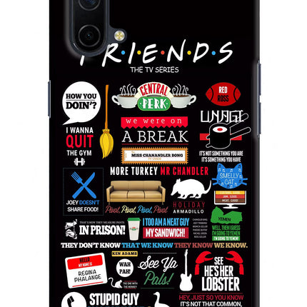 FRIENDS Oneplus Nord CE 5G Hard Case Back Cover by Casekaro
