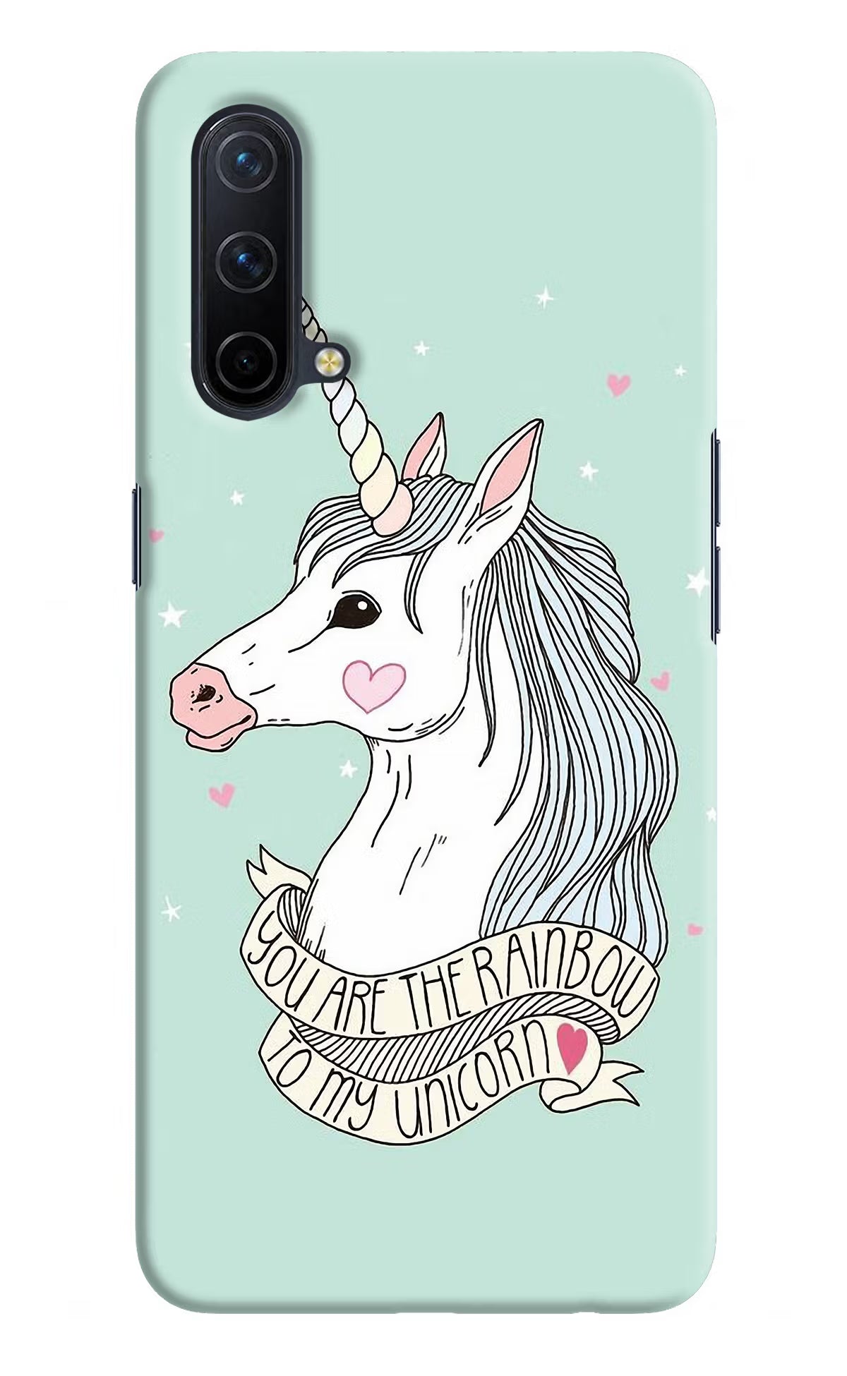 Unicorn Wallpaper Oneplus Nord CE 5G Hard Case Back Cover by Casekaro