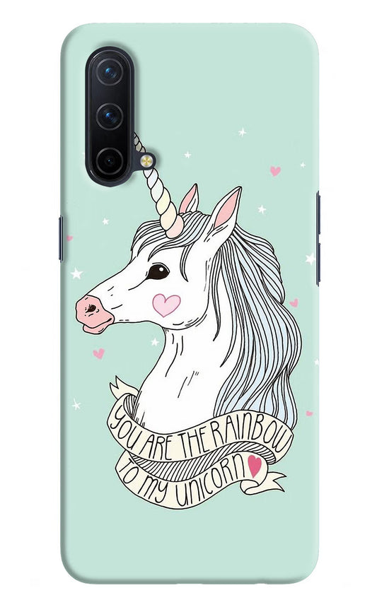 Unicorn Wallpaper Oneplus Nord CE 5G Hard Case Back Cover by Casekaro