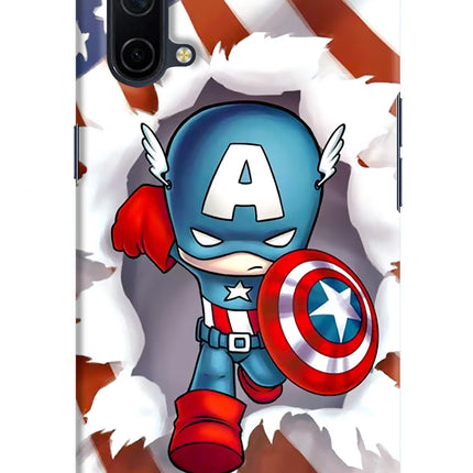 Captain America Oneplus Nord CE 5G Hard Case Back Cover by Casekaro