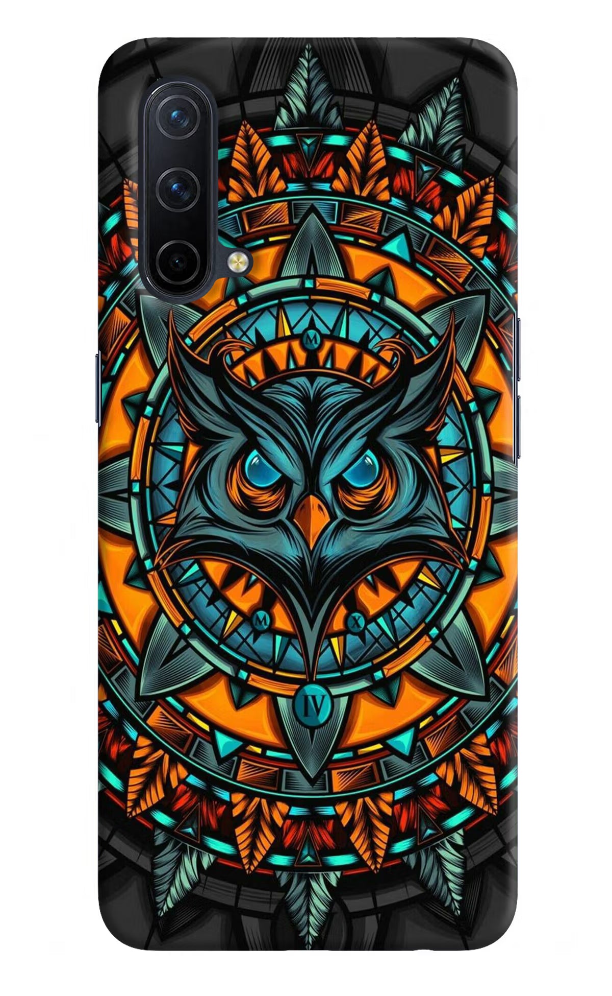Angry Owl Art Oneplus Nord CE 5G Hard Case Back Cover by Casekaro