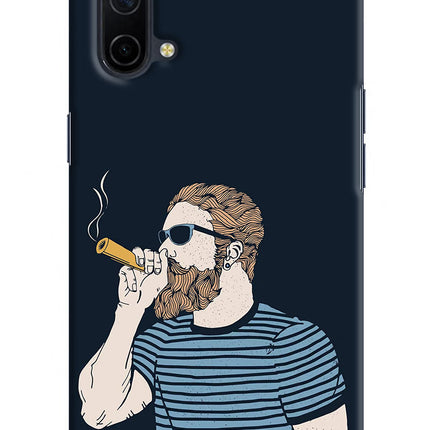 Smoking Oneplus Nord CE 5G Hard Case Back Cover by Casekaro
