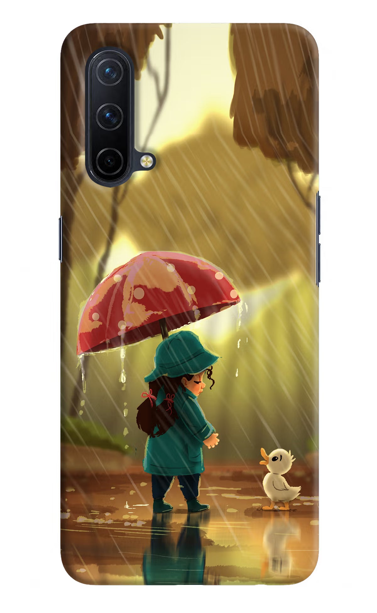 Rainy Day Oneplus Nord CE 5G Hard Case Back Cover by Casekaro