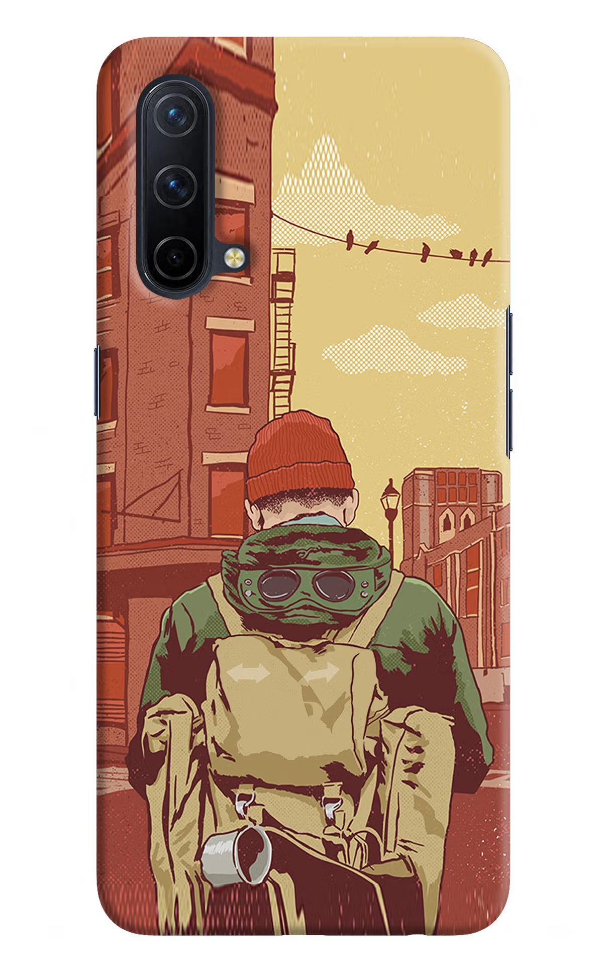 Adventurous Oneplus Nord CE 5G Hard Case Back Cover by Casekaro