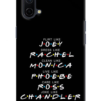 FRIENDS Character Oneplus Nord CE 5G Hard Case Back Cover by Casekaro