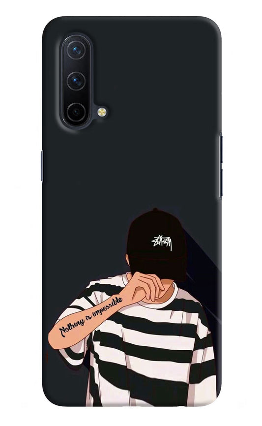 Aesthetic Boy Oneplus Nord CE 5G Hard Case Back Cover by Casekaro