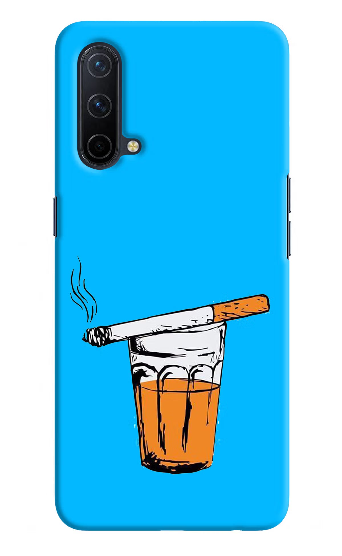 Chai Sutta Oneplus Nord CE 5G Hard Case Back Cover by Casekaro