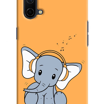 High On Music Oneplus Nord CE 5G Hard Case Back Cover by Casekaro