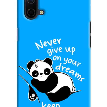 Keep Sleeping Oneplus Nord CE 5G Hard Case Back Cover by Casekaro