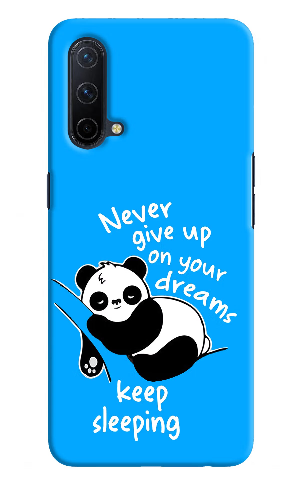 Keep Sleeping Oneplus Nord CE 5G Hard Case Back Cover by Casekaro