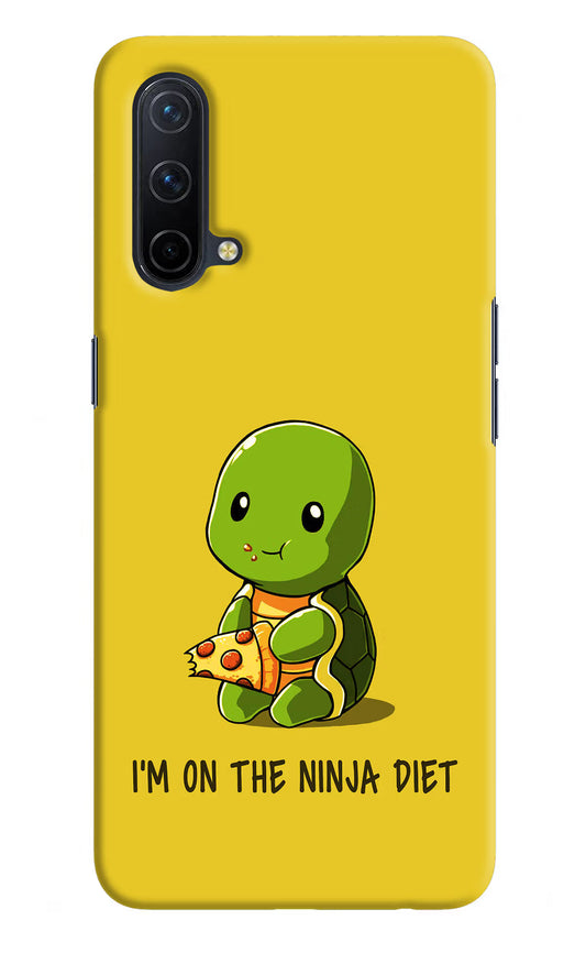 I'm on Ninja Diet Oneplus Nord CE 5G Hard Case Back Cover by Casekaro