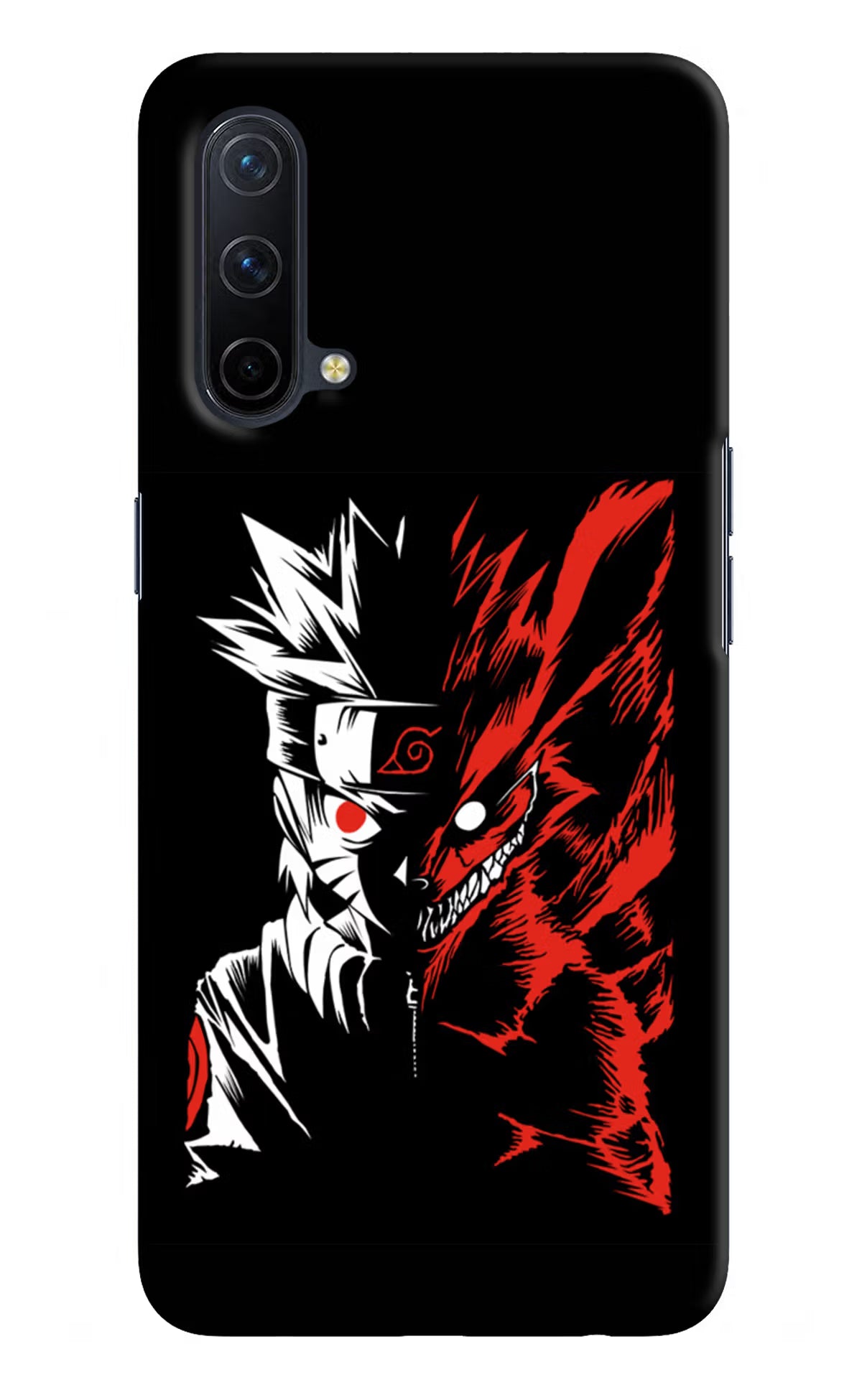 Naruto Two Face Oneplus Nord CE 5G Hard Case Back Cover by Casekaro