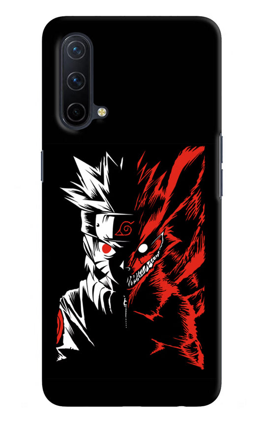 Naruto Two Face Oneplus Nord CE 5G Hard Case Back Cover by Casekaro