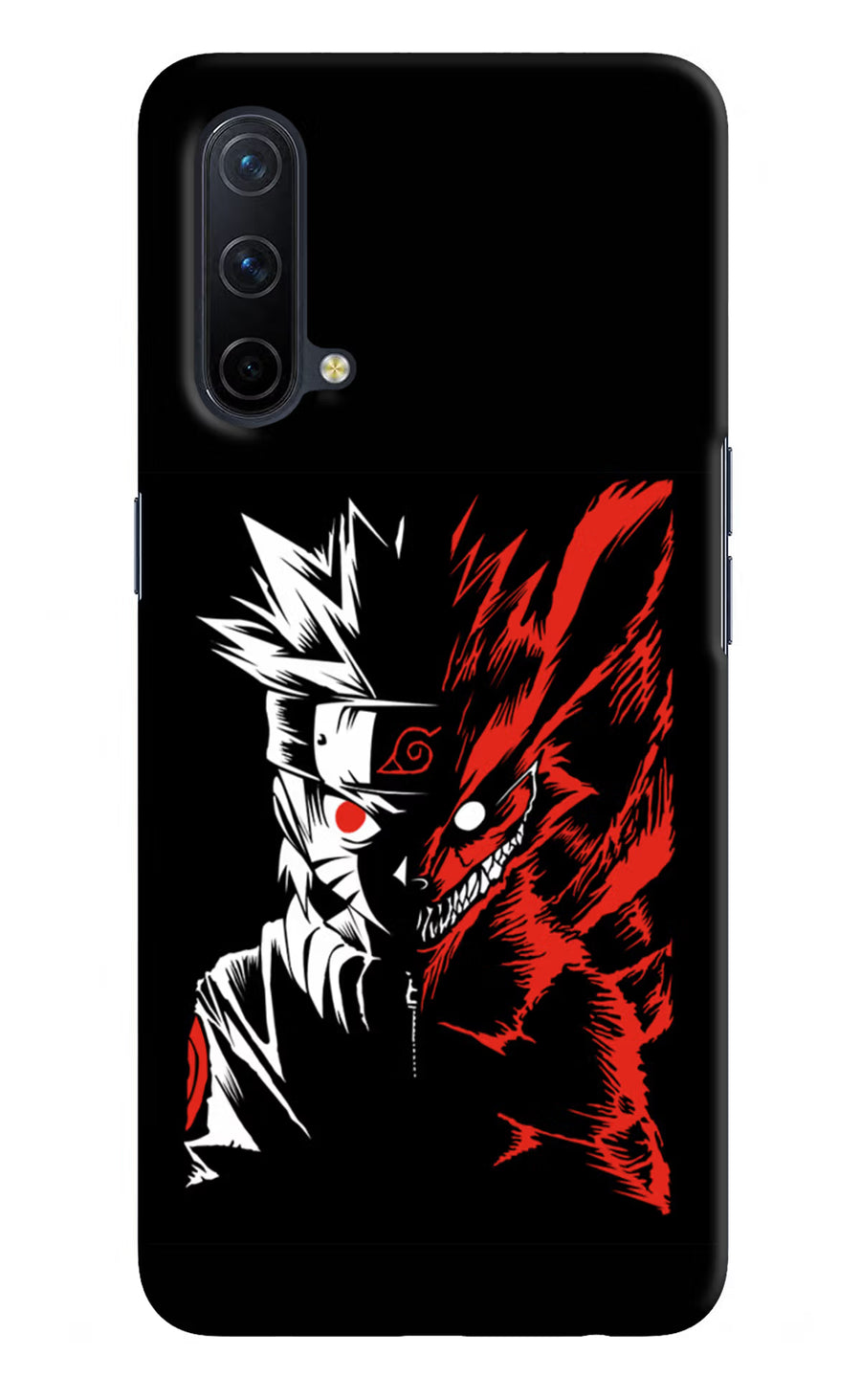 Naruto Two Face Oneplus Nord CE 5G Back Cover, Hard case