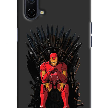 Ironman Throne Oneplus Nord CE 5G Hard Case Back Cover by Casekaro