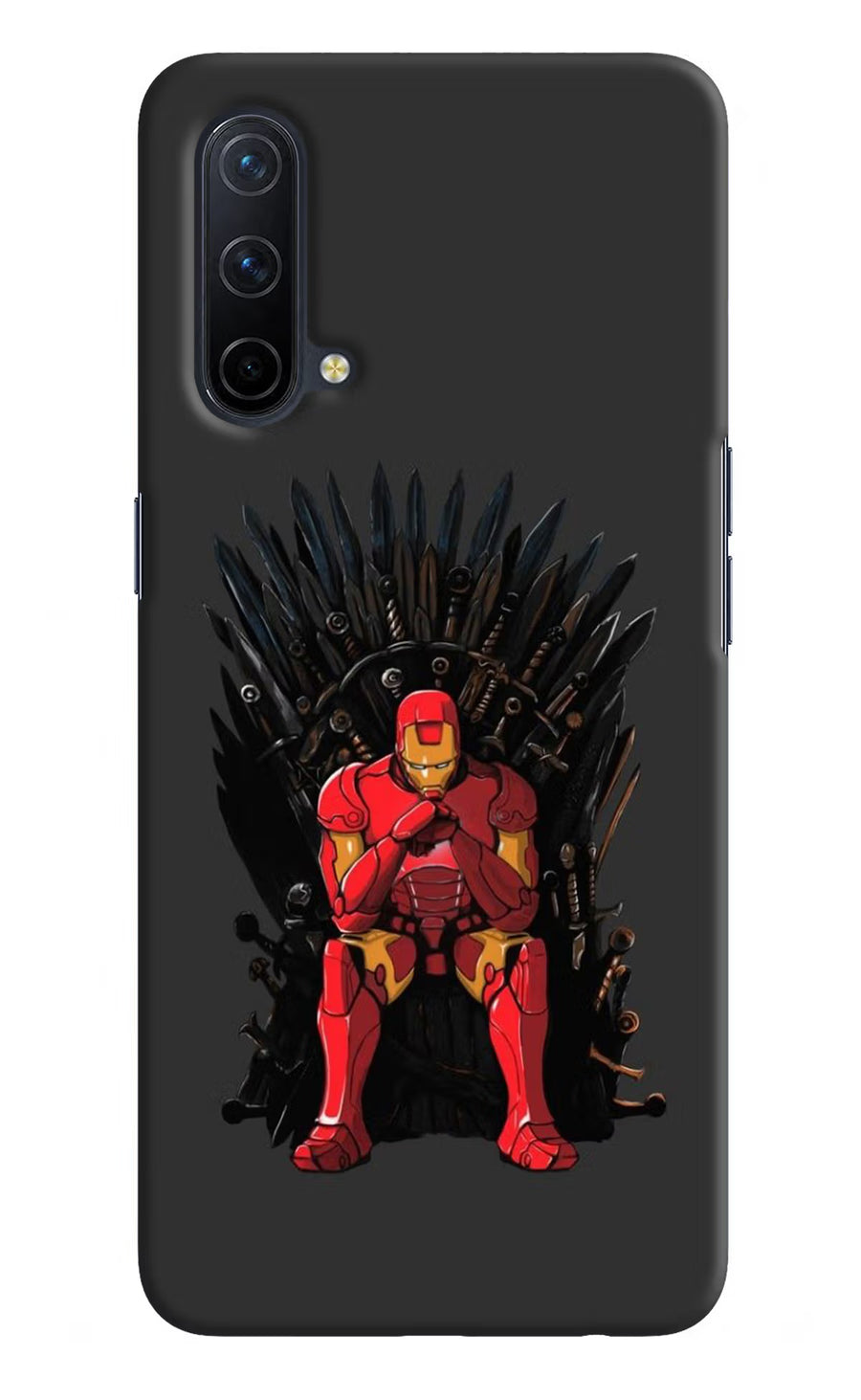 Ironman Throne Oneplus Nord CE 5G Back Cover, Hard case
