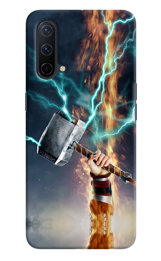 Thor Hammer Mjolnir Oneplus Nord CE 5G Hard Case Back Cover by Casekaro