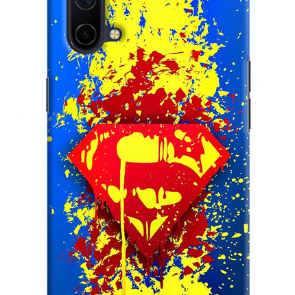 Superman logo Oneplus Nord CE 5G Hard Case Back Cover by Casekaro