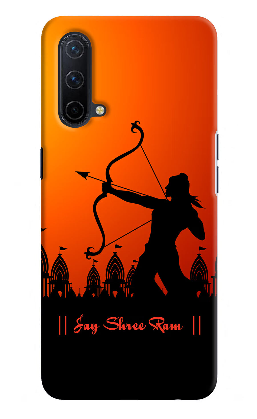 Lord Ram - 4 Oneplus Nord CE 5G Back Cover, Hard case