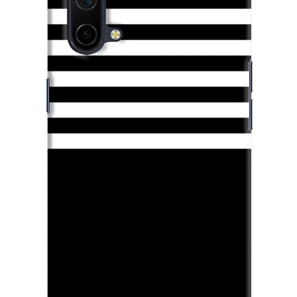 Black and White Print Oneplus Nord CE 5G Hard Case Back Cover by Casekaro