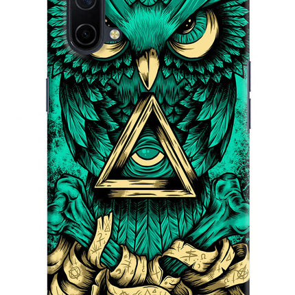 Green Owl Oneplus Nord CE 5G Hard Case Back Cover by Casekaro