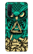 Green Owl Oneplus Nord CE 5G Hard Case Back Cover by Casekaro
