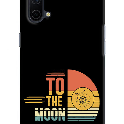 To the Moon Oneplus Nord CE 5G Hard Case Back Cover by Casekaro