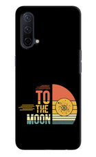 To the Moon Oneplus Nord CE 5G Hard Case Back Cover by Casekaro