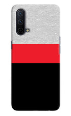 Tri Color Pattern Oneplus Nord CE 5G Hard Case Back Cover by Casekaro