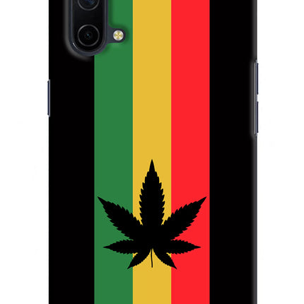 Weed Flag Oneplus Nord CE 5G Hard Case Back Cover by Casekaro