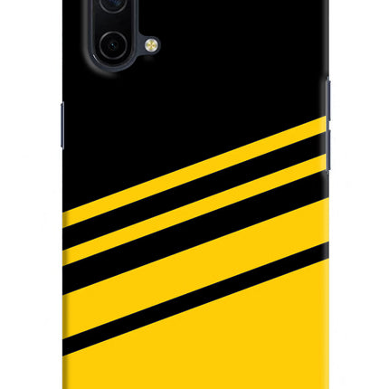 Yellow Shades Oneplus Nord CE 5G Hard Case Back Cover by Casekaro