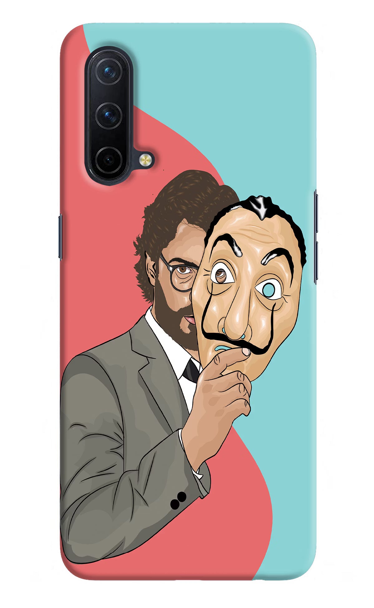Professor Oneplus Nord CE 5G Hard Case Back Cover by Casekaro