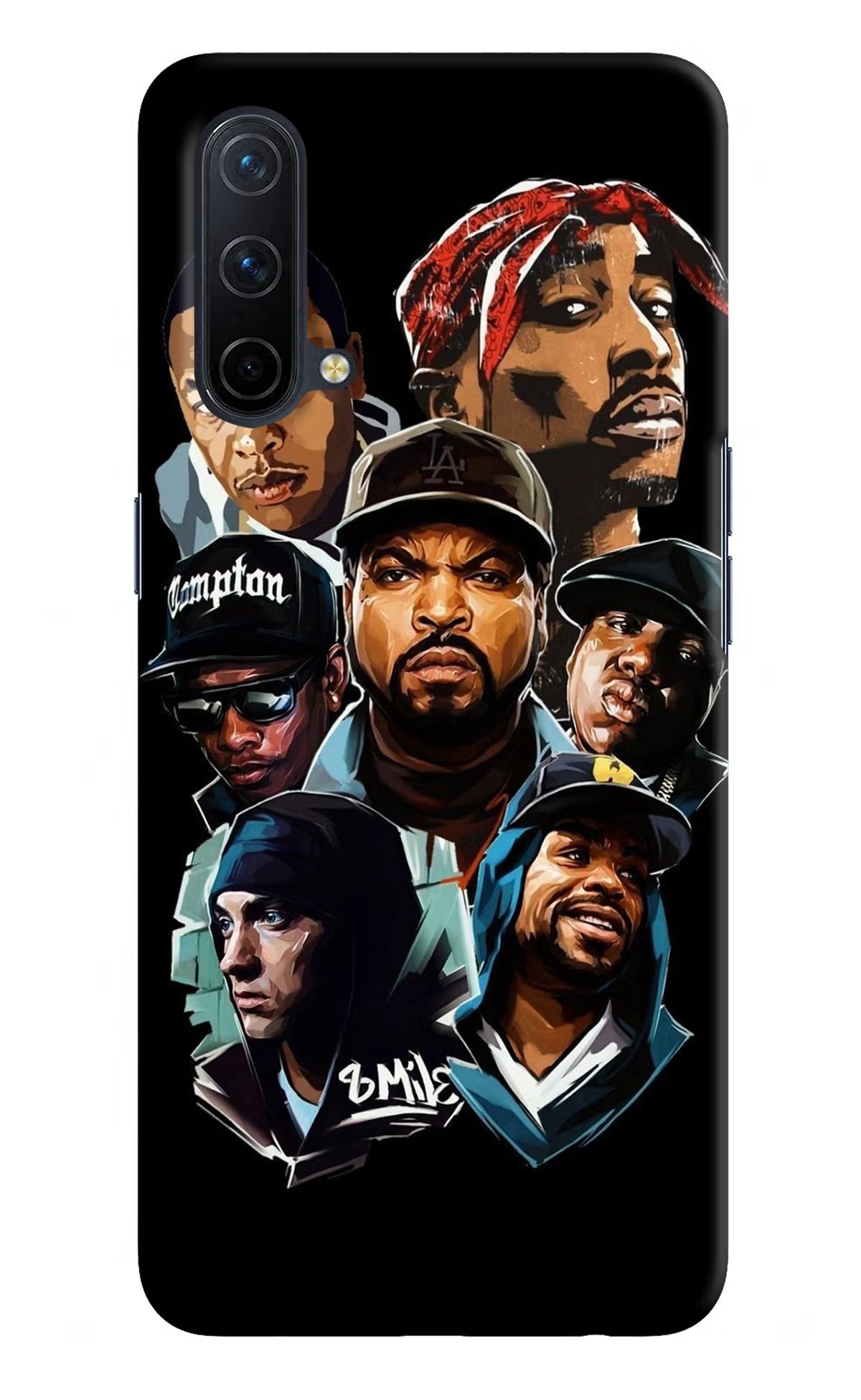 Rappers Oneplus Nord CE 5G Hard Case Back Cover by Casekaro