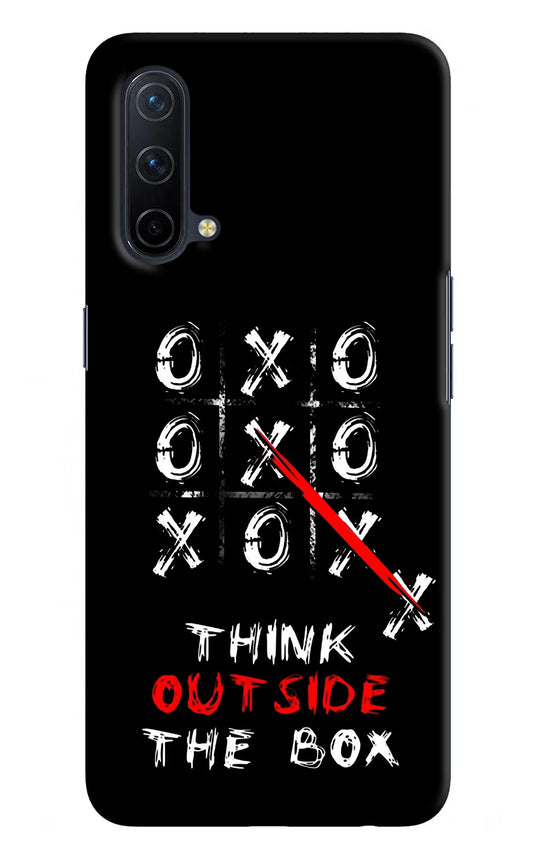 Think out of the BOX Oneplus Nord CE 5G Hard Case Back Cover by Casekaro