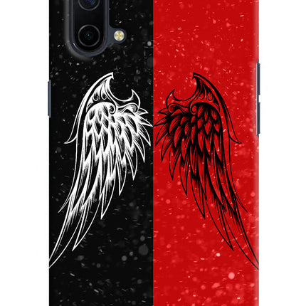 Wings Oneplus Nord CE 5G Hard Case Back Cover by Casekaro