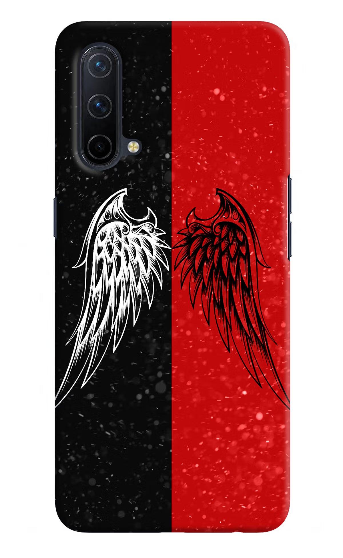 Wings Oneplus Nord CE 5G Hard Case Back Cover by Casekaro