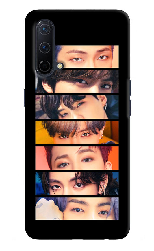 BTS Eyes Oneplus Nord CE 5G Hard Case Back Cover by Casekaro