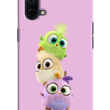 Cute Little Birds Oneplus Nord CE 5G Hard Case Back Cover by Casekaro