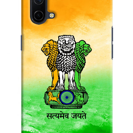 Satyamev Jayate Flag Oneplus Nord CE 5G Hard Case Back Cover by Casekaro