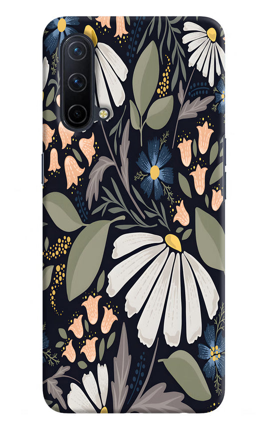 Flowers Art Oneplus Nord CE 5G Hard Case Back Cover by Casekaro