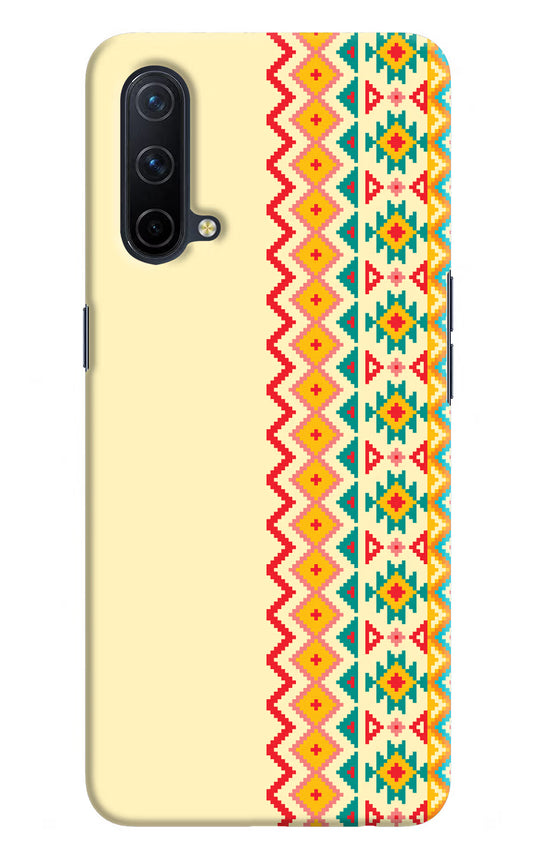 Ethnic Seamless Oneplus Nord CE 5G Hard Case Back Cover by Casekaro
